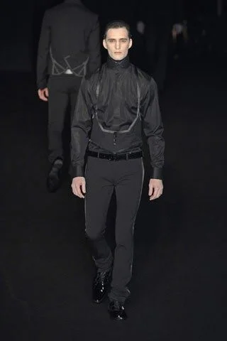 Dior homme ブラック フォーマルベスト　サンプル Dior homme ブラック フォーマルベスト サンプル